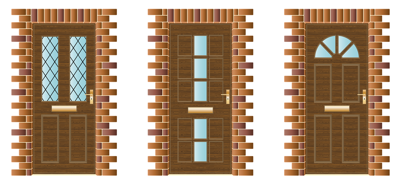 wooden doors