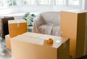 taped box